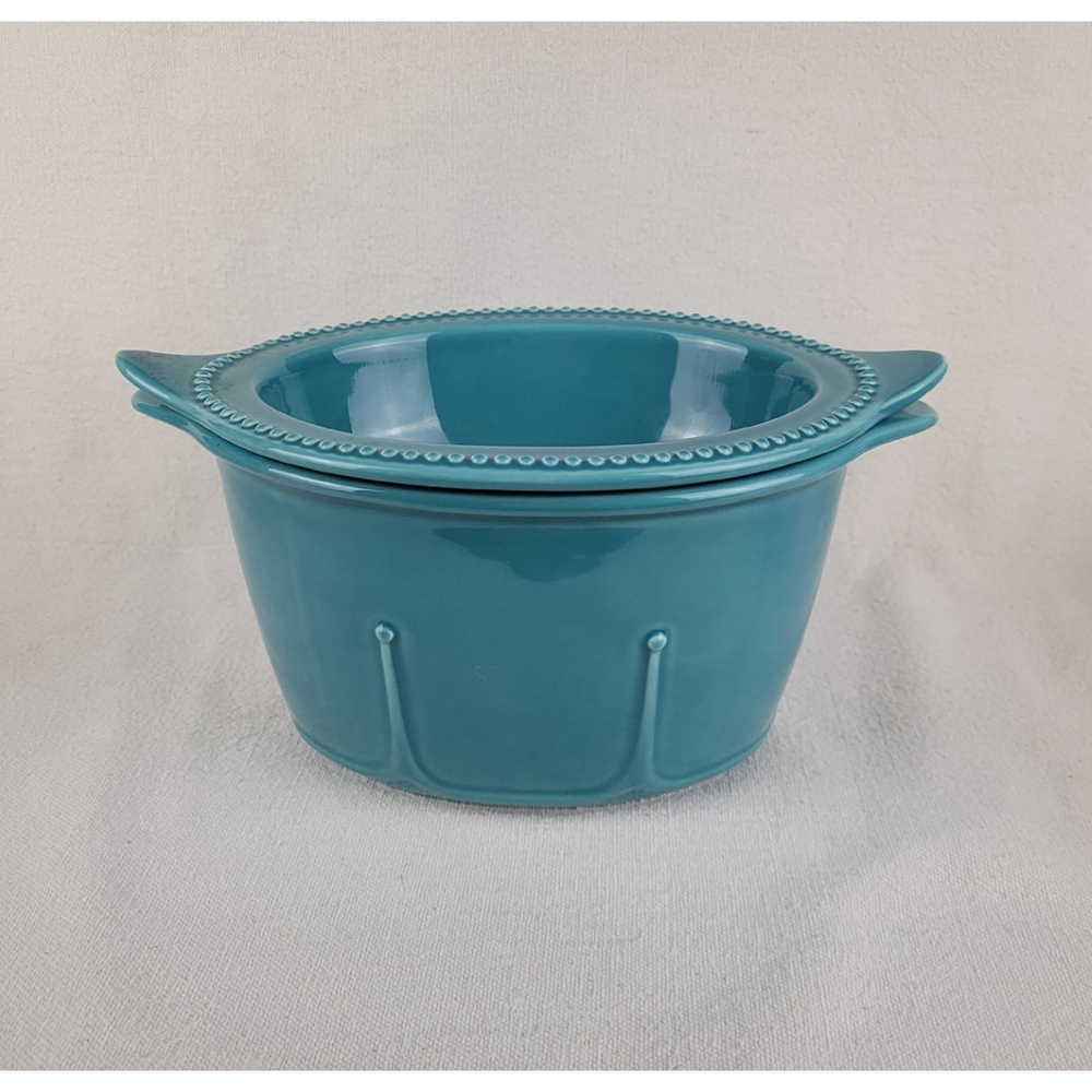 Princess House 2pc Ceramic Serving Set Pavillion
